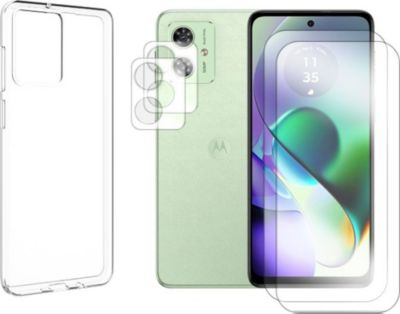 Coque VISIODIRECT 2Verre +Coque pour Motorola Moto G54/G55