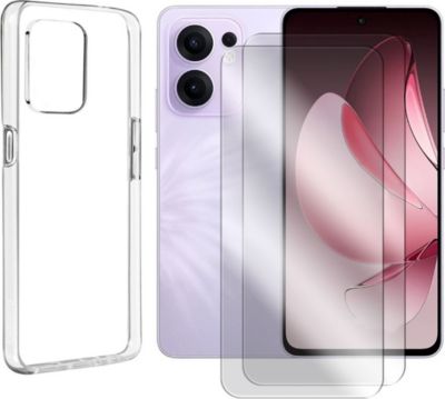 Coque VISIODIRECT 2Verre+CoquepourOPPO RENO 13FS 5G/13F 5G