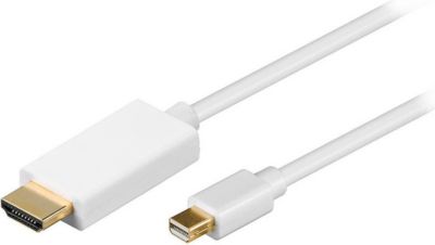 Câble Mini Display Port VISIODIRECT Câble Mini DisplayPort vers HDMI mâle
