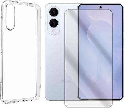 Protège écran VISIODIRECT Verre trempé+Coque pour Samsung S25 Edge Protège écran VISIODIRECT Verre trempé+Coque pour Samsung S25 Edge