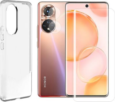Protège écran VISIODIRECT Verre pour Honor 50 5G/ Nova 9 + Coque