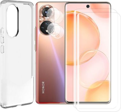 Protège écran VISIODIRECT 2 Verre pour Honor 50 5G/ Nova 9 + Coque