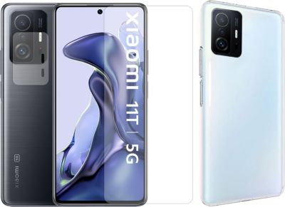 Protège écran VISIODIRECT 2 Verre pour Xiaomi 11T/11T Pro 5G+Coque