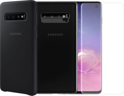 Protège écran VISIODIRECT Coque + Verre pour Samsung Galaxy S10