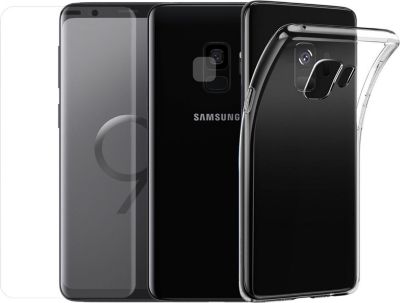 Protège écran VISIODIRECT 2 Verre pour Samsung Galaxy S9 + Coque