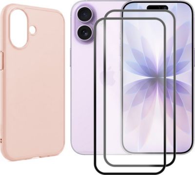 Protège écran VISIODIRECT 2 Verres trempé + Coque pour Iphone 17
