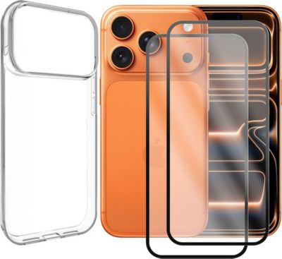 Protège écran VISIODIRECT 2 Verres pour Iphone 17 PRO MAX + Coque