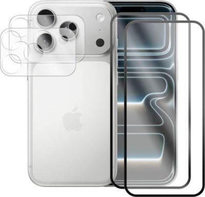 Protège écran VISIODIRECT 2 Verres trempé pour Iphone 17 PRO 6.3"