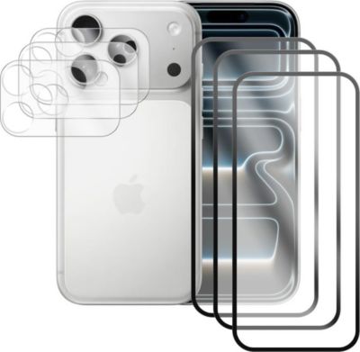 Protège écran VISIODIRECT 3 Verres trempé pour Iphone 17 PRO 6.3"