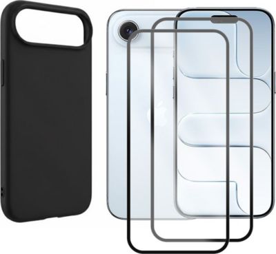 Protège écran VISIODIRECT 2 Verres + Coque pour Iphone Air 17 Slim