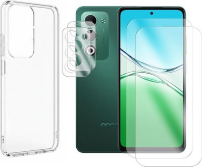 Protège écran VISIODIRECT 2 Verres Trempé pour Oppo A5 4G + Coque