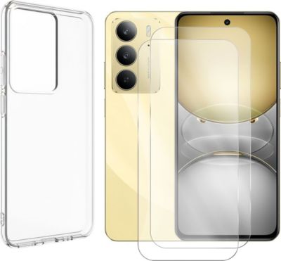 Protège écran VISIODIRECT 2 Verre trempé pour Realme C75 4G+ Coque