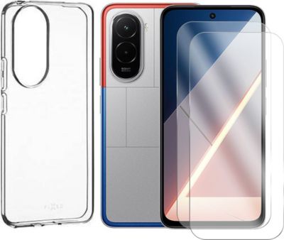 Protège écran VISIODIRECT 2 Verres pour Xiaomi Poco M7 4G + Coque