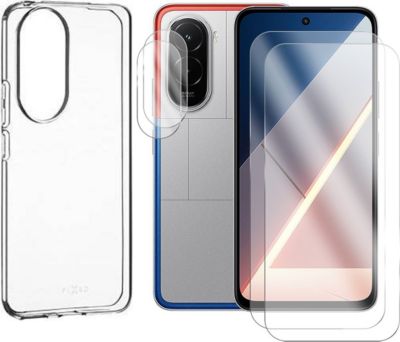 Protège écran VISIODIRECT 2 Verre pour Xiaomi Poco M7 4G + Coque