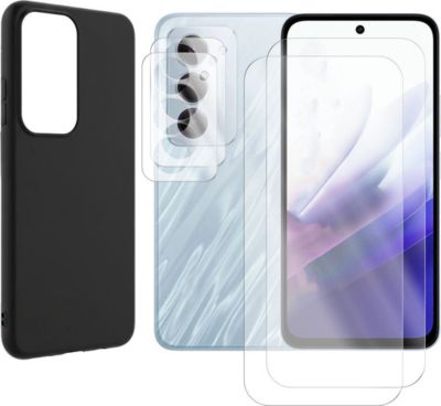 Protège écran VISIODIRECT 2 Verre pour Xiaomi Redmi 15 +Coque Noir