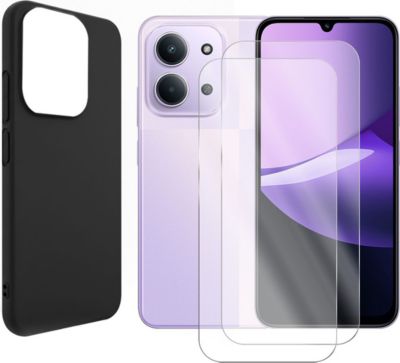 Protège écran VISIODIRECT 2 Verre +Coque pour Xiaomi Redmi 15C/C85