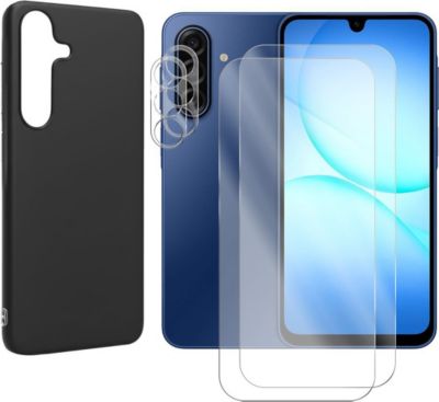 Protège écran VISIODIRECT 2 Verre pour Samsung Galaxy A17 +Coque