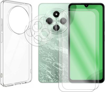 Protège écran VISIODIRECT 2 Verres pour Xiaomi Poco C75 4G+Coque