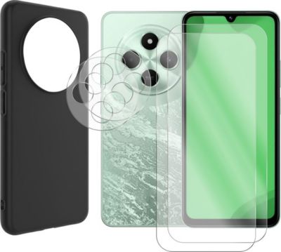 Protège écran VISIODIRECT 2 Verre pour Xiaomi Poco C75 4G + Coque