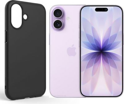 Coque VISIODIRECT Coque silicone Noir pour Iphone 17 6.3"