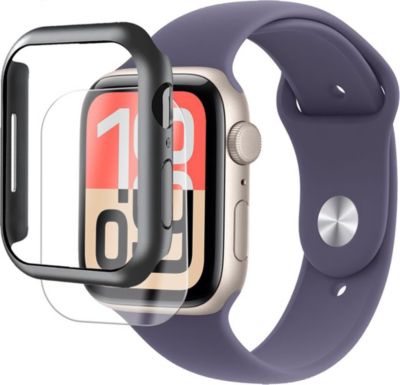 Protège écran VISIODIRECT Verre+Coque pour iWatch Series SE 3 40mm