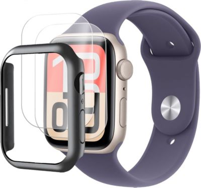 Protège écran VISIODIRECT 2Verre pour iWatch Serie SE 3 40mm+Coque