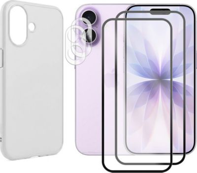 Protège écran VISIODIRECT 2 Verres Trempé pour Iphone 17 +  Coque