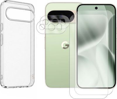 Protège écran VISIODIRECT 2Verre pour Google Pixel 10 PRO 5G+Coque
