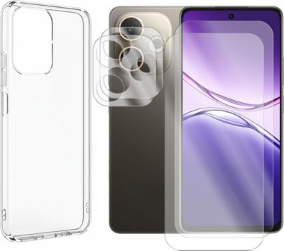 Protège écran VISIODIRECT 2 Verre pour Oppo A5 Pro 5G 2025 + Coque