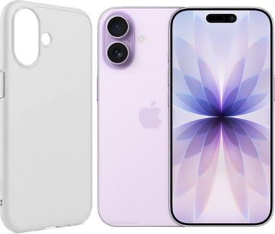 Coque VISIODIRECT Coque silicone Blanc pour Iphone 17 6.3"