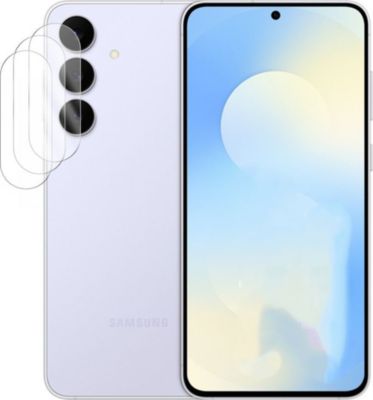 Protège objectif VISIODIRECT 3Verre camera pour Samsung Galaxy S25 FE