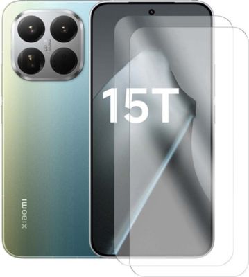 Protège écran VISIODIRECT 2Verre trempé pour Xiaomi 15T/15T PRO 5G