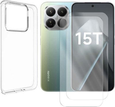 Protège écran VISIODIRECT 2 Verre Trempé pour Xiaomi 15T 5G +Coque