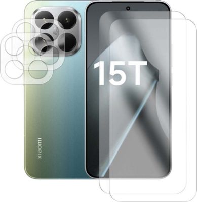 Protège écran VISIODIRECT 2 Verres trempé pour Xiaomi 15T /15T PRO