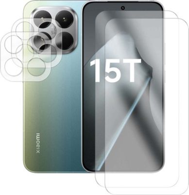 Protège écran VISIODIRECT 2 Verres trempé pour Xiaomi 15T /15T PRO