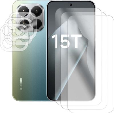 Protège écran VISIODIRECT 3 Verres trempé pour Xiaomi 15T /15T PRO