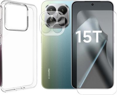 Protège écran VISIODIRECT Verre Trempé pour Xiaomi 15T 5G + Coque