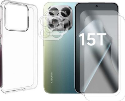 Protège écran VISIODIRECT 2 Verre Trempé pour Xiaomi 15T 5G+ Coque