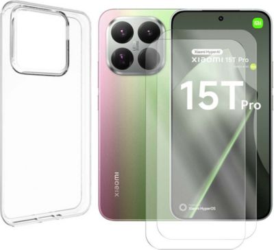Protège écran VISIODIRECT 2 Verres pour Xiaomi 15T PRO 5G + Coque