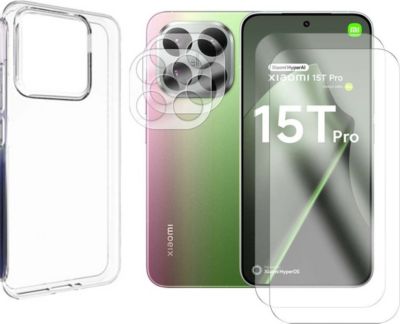 Protège écran VISIODIRECT 2 Verres pour Xiaomi 15T PRO 5G + Coque