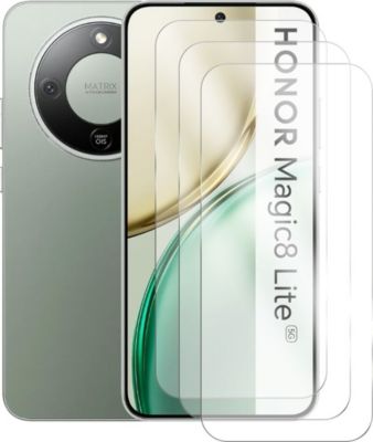 Protège écran VISIODIRECT 3Verre trempé pour Honor Magic8 Lite 5G