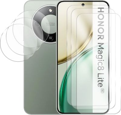 Protège écran VISIODIRECT 3 Verre trempé pour Honor Magic8 Lite 5G