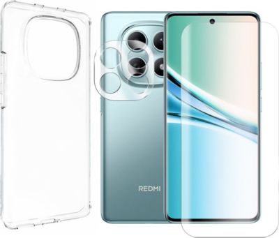 Protège écran VISIODIRECT Verre Trempé pour Xiaomi POCO M8 + Coque