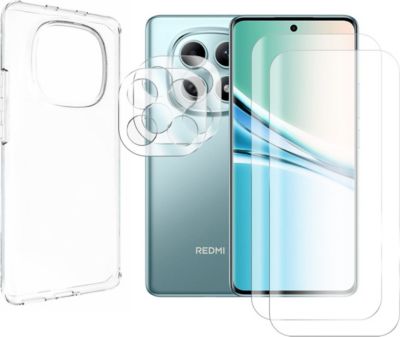 Protège écran VISIODIRECT 2 Verre pour Xiaomi REDMI NOTE 15+Coque