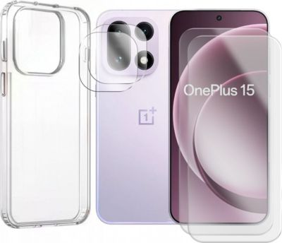 Protège écran VISIODIRECT 2 Verre Trempé pour OnePlus 15 5G +Coque