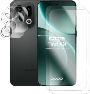 Protège écran VISIODIRECT 2 Verres trempé pour Oppo Find X9 5G