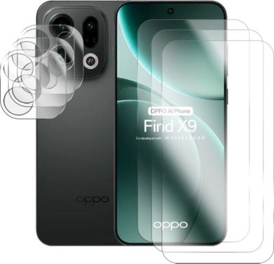 Protège écran VISIODIRECT 3 Verres trempé pour Oppo Find X9 5G