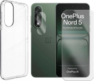 Protège écran VISIODIRECT Verre Trempépour OnePlus NORD 5 5G+Coque
