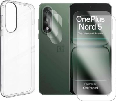 Protège écran VISIODIRECT 2 Verres pour OnePlus NORD 5 5G + Coque