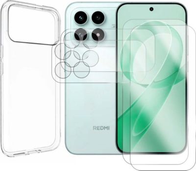 Protège écran VISIODIRECT 2 Verre pour Xiaomi Poco F8 PRO 5G+Coque